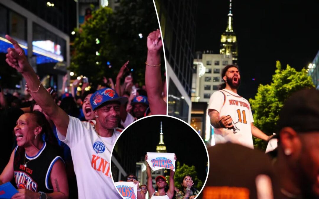 Delirious Knicks fans already have NBA Finals opponent in mind after Game 1 rally: ‘We want Wemby!’