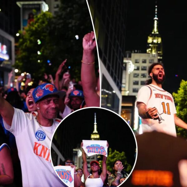 Delirious Knicks fans already have NBA Finals opponent in mind after Game 1 rally: ‘We want Wemby!’