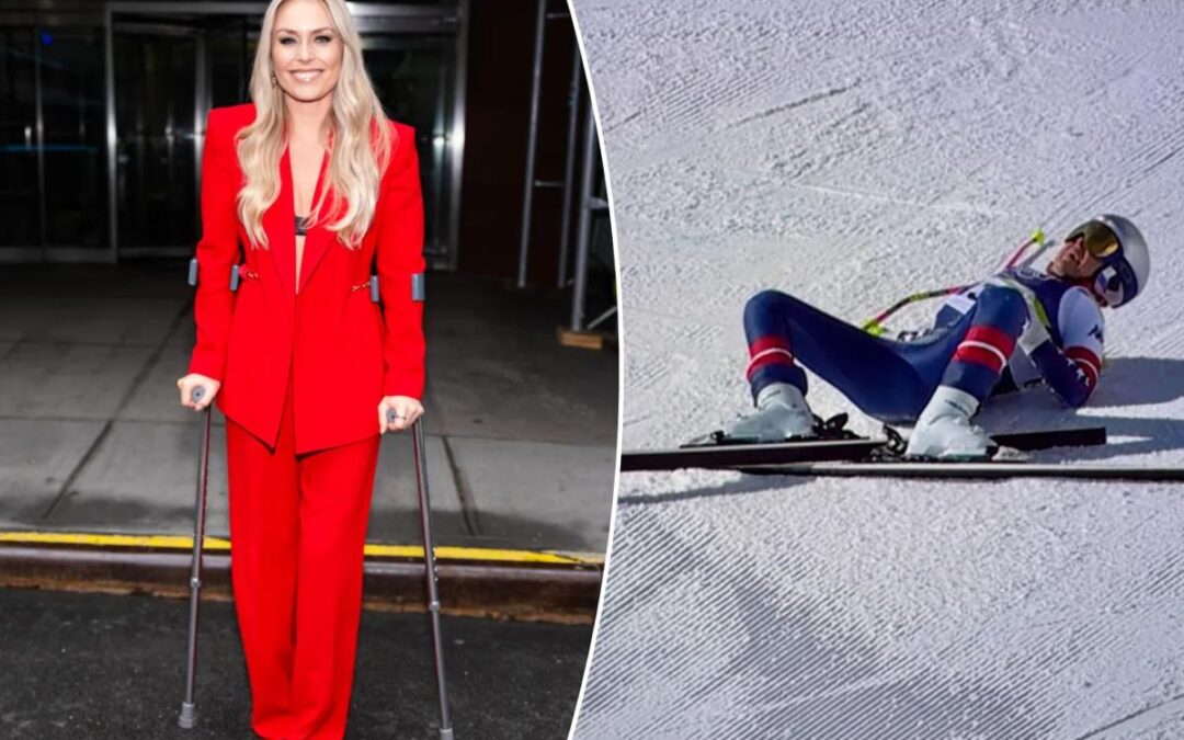 Lindsey Vonn plans to take first steps without crutches at Met Gala