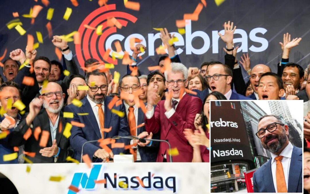 Cerebras shares skyrocket 89% in debut as AI frenzy sends chipmaker’s market cap above  $100B