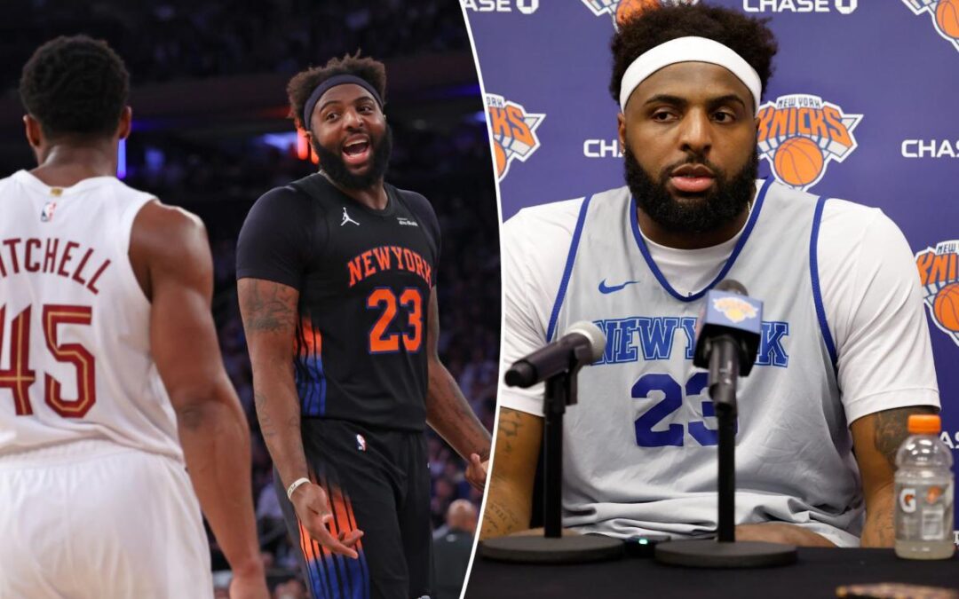 Knicks’ Mitchell Robinson thanks supporters for ‘love’ after broken pinky — but sends ‘f–k you’ to haters