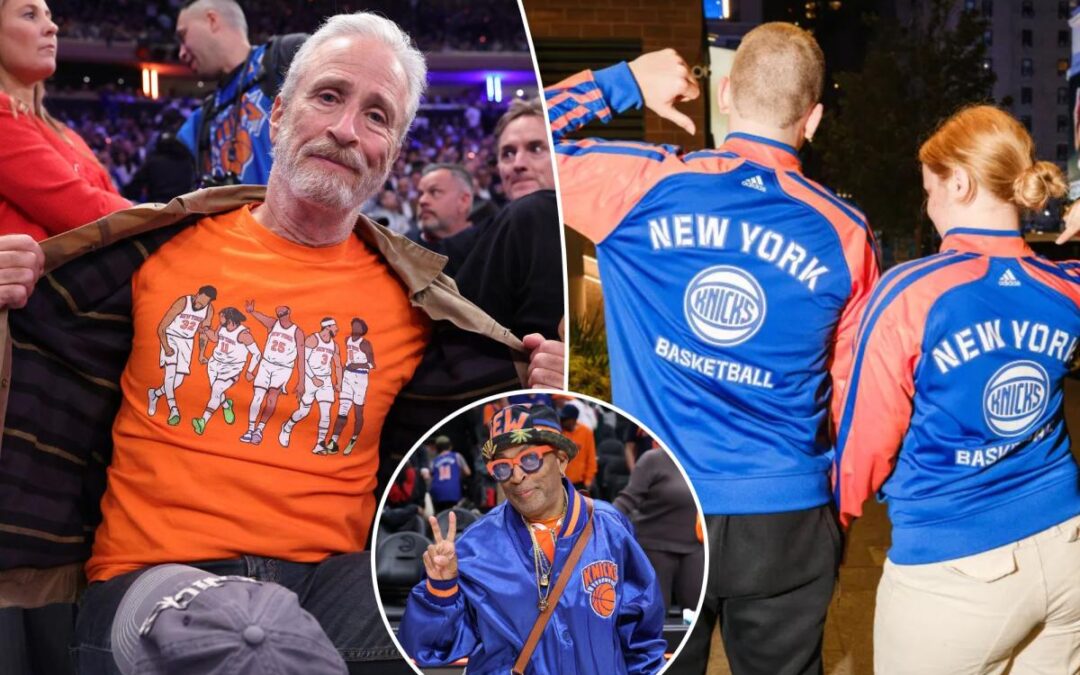 Best dressed Knicks! Die-hard fans bring stylish heat to playoff games against Cavaliers