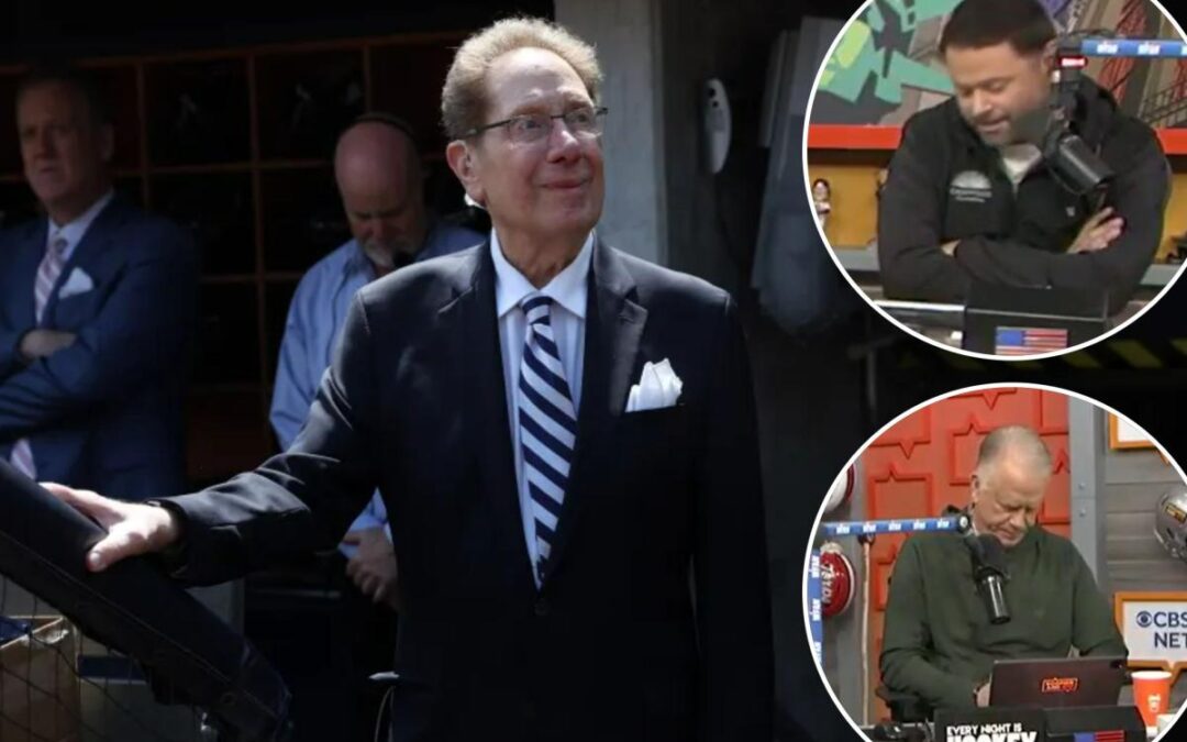 The emotional moment WFAN announced John Sterling’s death