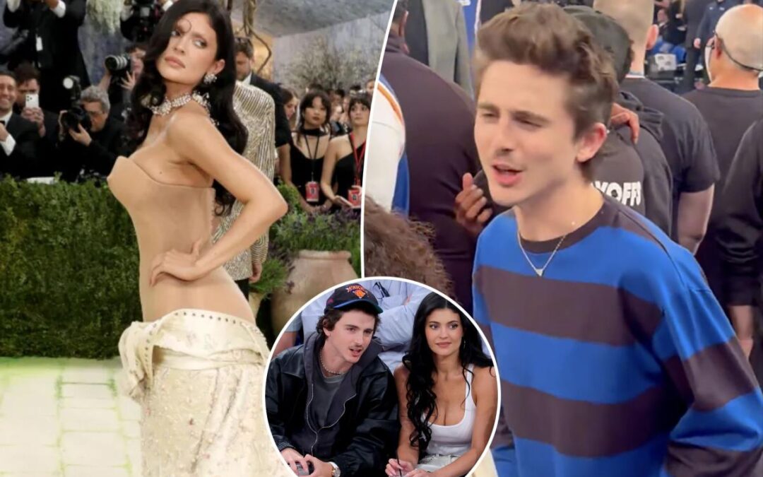 Timothee Chalamet hits Knicks playoff game as Kylie Jenner goes nude at Met Gala