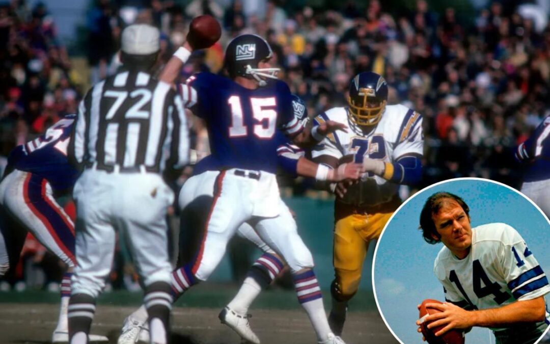 Craig Morton, Super Bowl winner and former Giants QB, dead at 83