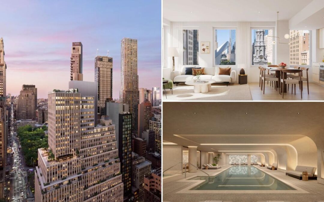 Inside NYC’s newest luxury office-to-residential building — with nearly 800 apartments, a cinema and a rooftop pool