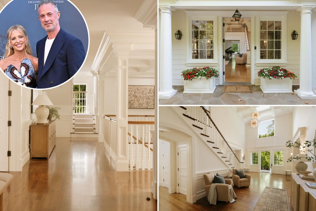 Inside Sarah Michelle Gellar and Freddie Prinze Jr.’s stunning LA home, now on sale for $10.5M