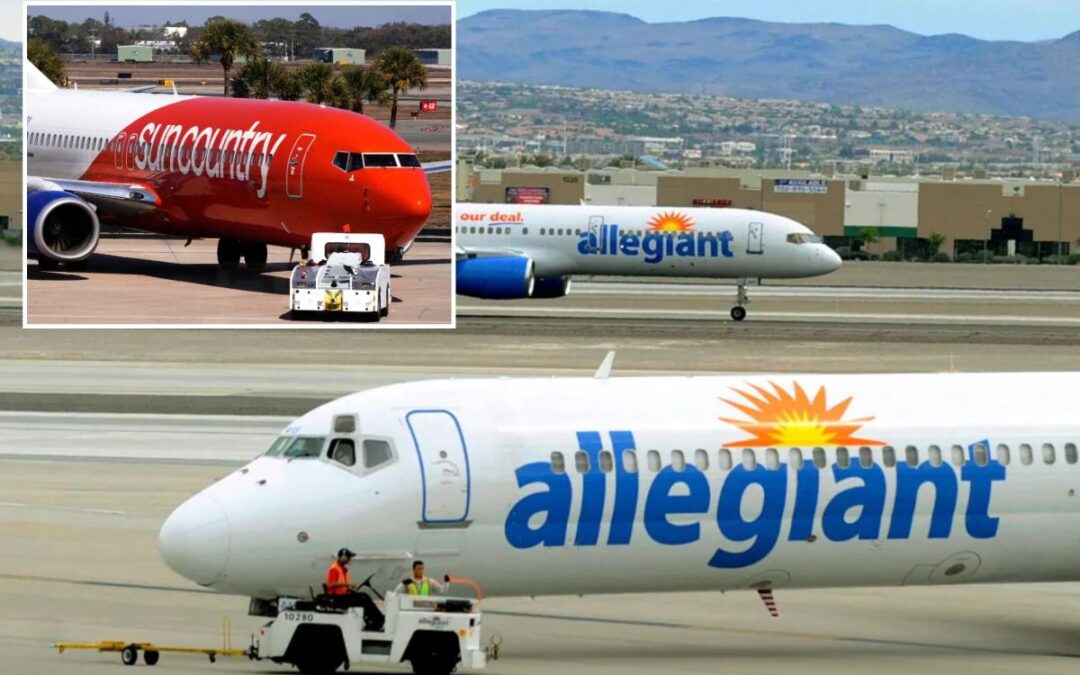Sun Country merges with Allegiant Air to create larger budget airline following Spirit Airlines shutdown
