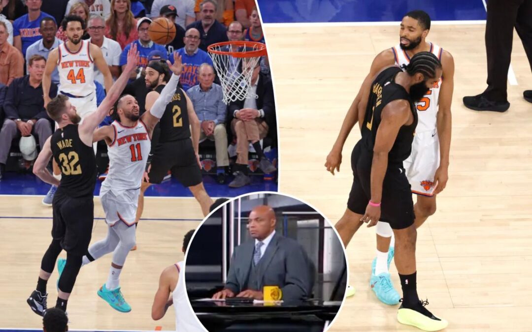 Charles Barkley eviscerates Cavaliers for epic Game 1 ‘choke job’ against Knicks: ‘Like dummies’