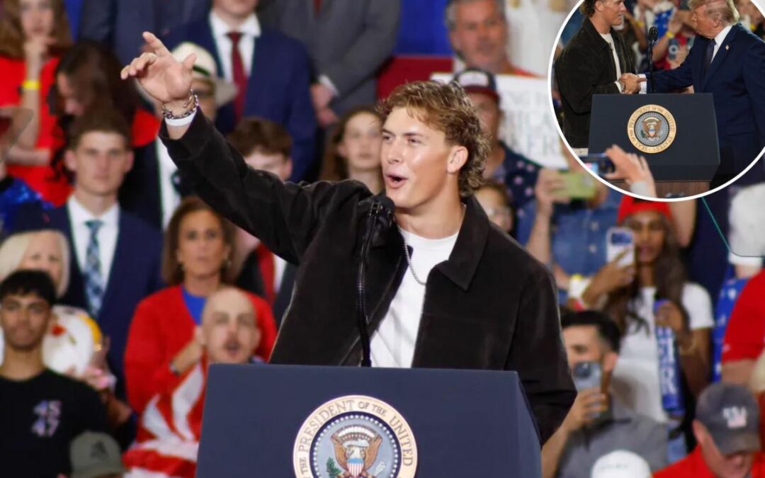 Jaxson Dart addresses Giants teammates after Trump introduction controversy