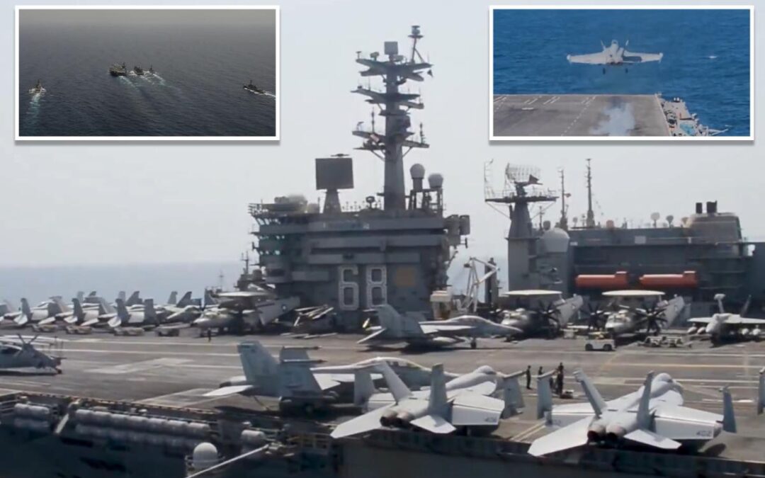 Nimitz Carrier Strike Group arrives in the Caribbean as Trump admin ups pressure on Cuba  