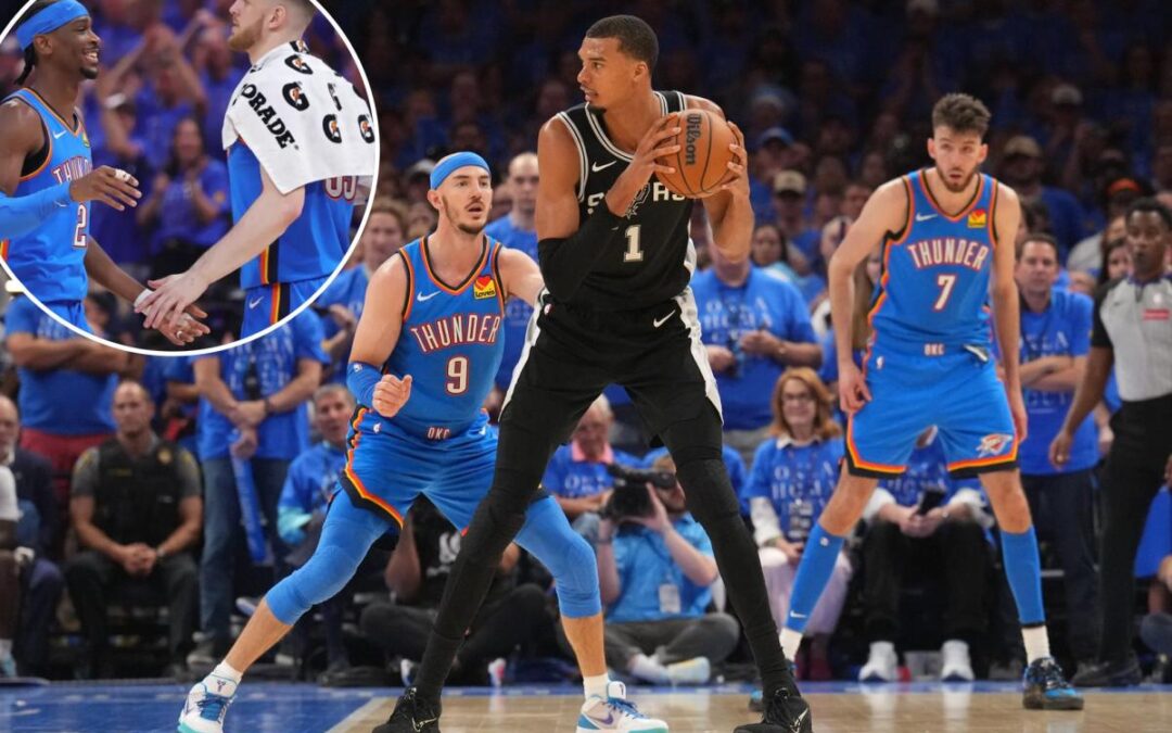 Spurs vs. Thunder prediction: Isaiah Hartenstein turns into a cheerleader in Game 2