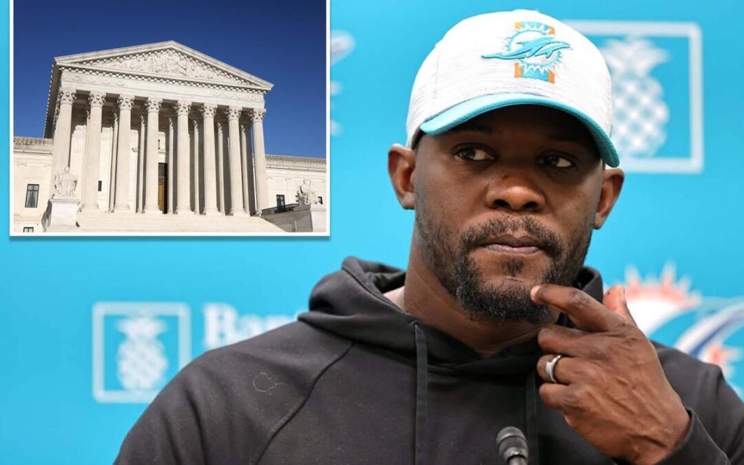 Supreme Court denies NFL’s bid to keep former Dolphins coach Brian Flores’ discrimination lawsuit from heading to court