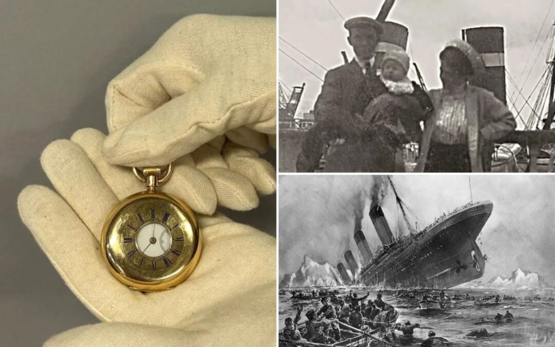 Gold watch used to ‘buy a spot on a Titanic lifeboat’ set to sell for $68K at auction