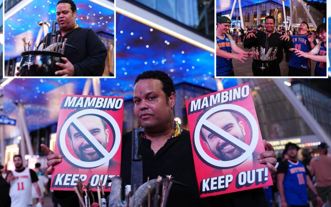 Voodoo King clears MSG of possible ‘Mamdani curse’ after mayor hints at going to Game 1 – and Knicks pull off stunning win