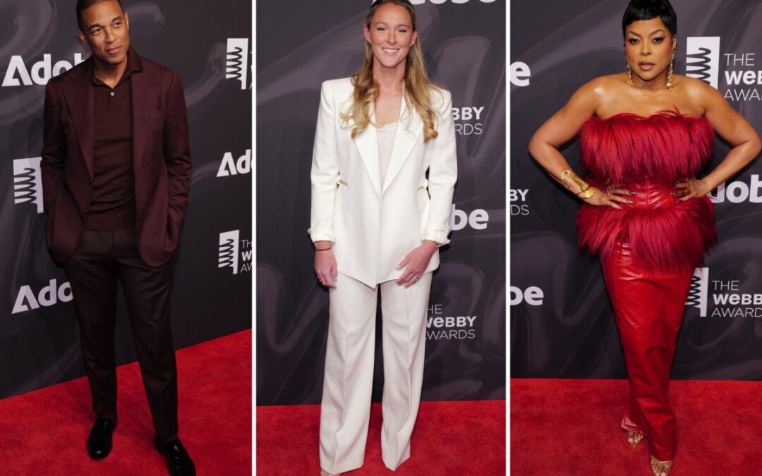 30th Annual Webby Awards red carpet: Kylie Kelce, Taraji P. Henson, Don Lemon and more