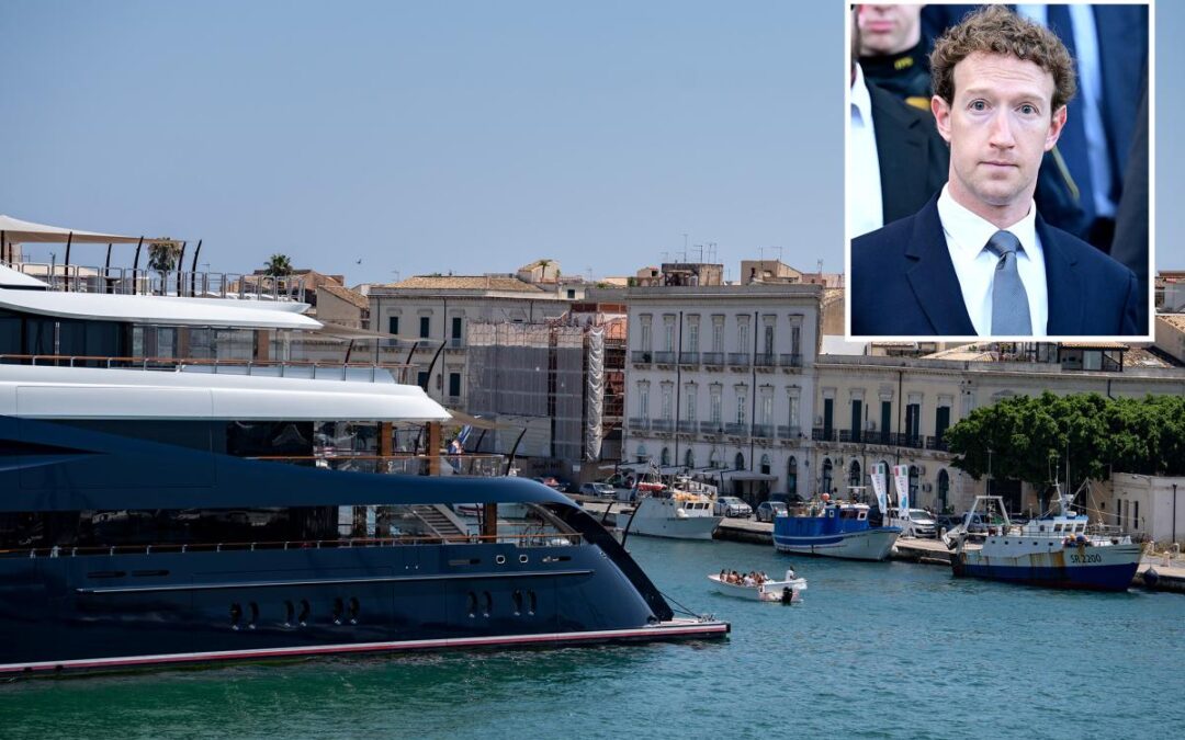 Mark Zuckerberg’s $300M superyacht draws boos cruising into Seattle as Meta slashes jobs there