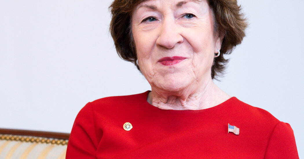Casting Her 10,000th Vote in a Row, Collins Sets a Senate Record