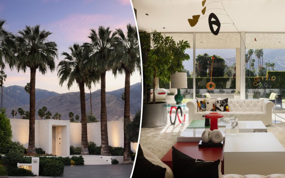 Fortress-like Palm Springs retreat asking $6.75M has historic ties to a Chicago mob associate