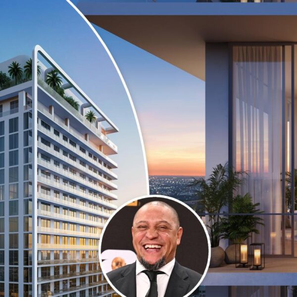 Brazilian soccer icon snags 2 condos inside dazzling Florida tower with beach access and a karaoke room