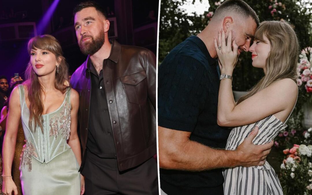 Taylor Swift and Travis Kelce’s pal gives cryptic answer about wedding invite as couple’s other friends are snubbed