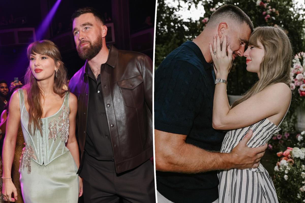 Taylor Swift and Travis Kelce’s pal gives cryptic answer about wedding invite as couple’s other friends are snubbed