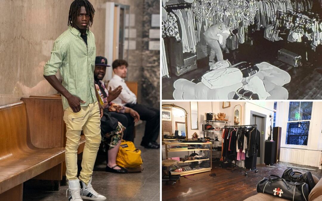 Model allegedly behind $1M SoHo designer heist dons $6K outfit while denying charges