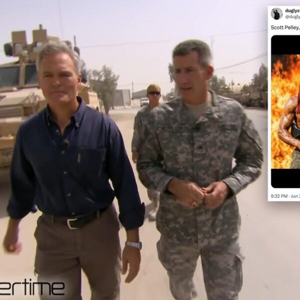 Fired ‘60 Minutes’ star Scott Pelley roasted for claiming he was ‘in combat’ in Iraq and Afghanistan: ‘Low-rent Brian Williams’