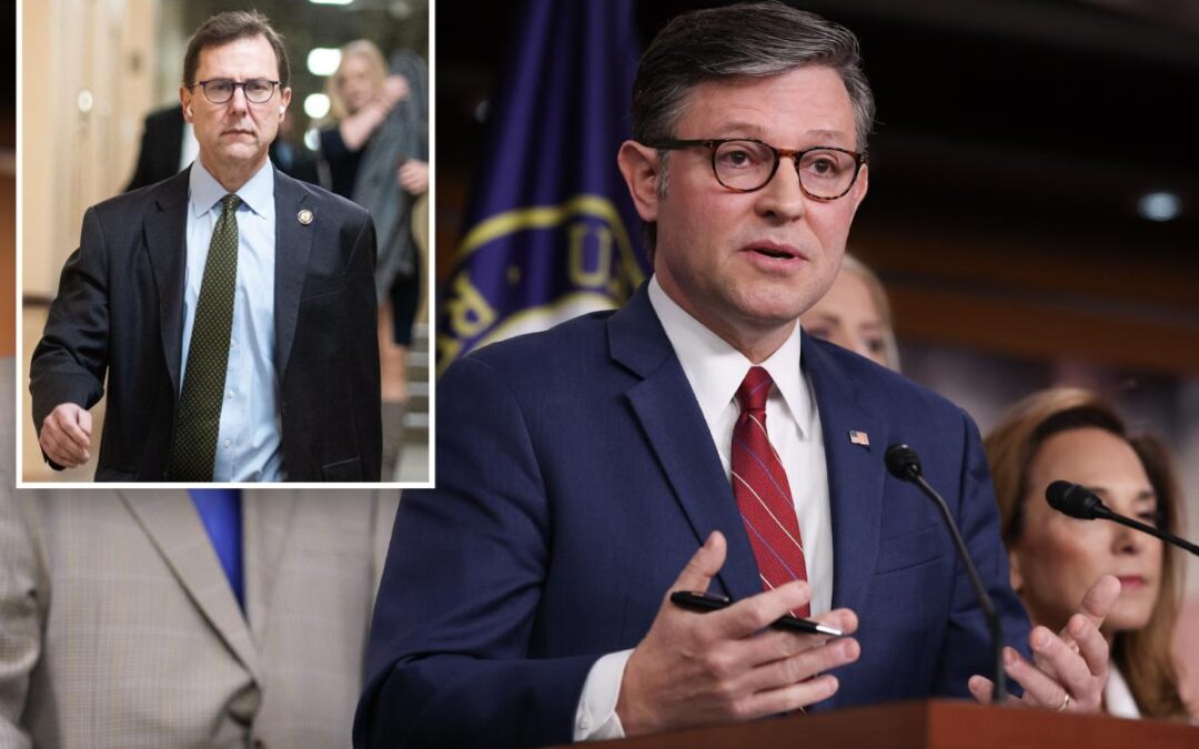 Speaker Johnson knows what happened to missing Rep. Tom Kean Jr., won’t disclose it