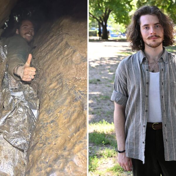 New York man recounts slip-up that trapped him 400 feet from safety in upstate cave for 7 hours