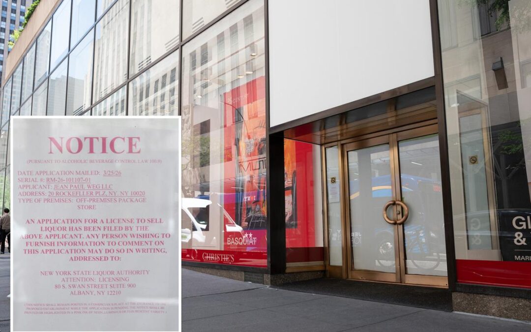 Christie’s to open posh wine store in Rockefeller Center — and it got help from NY lawmakers to make it happen