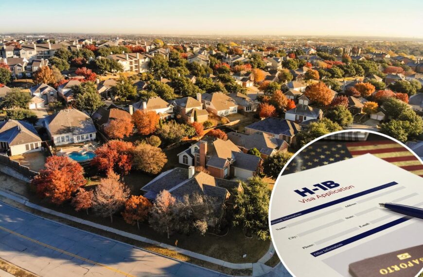 Donald Trump’s crackdown on H1B visa abuse sends Dallas home prices way down