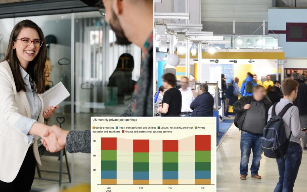 US job openings jump to highest level in nearly two years, powered by white-collar positions
