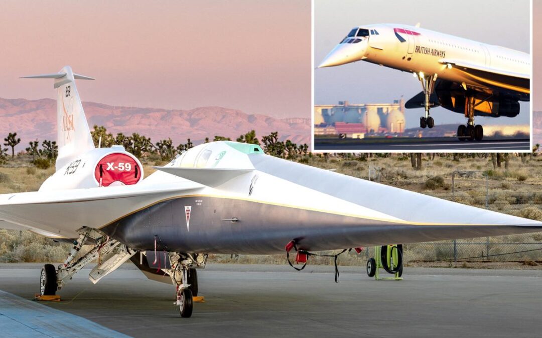 Supersonic jet that will fly you from LA to NYC in less than 3 hours tested in California