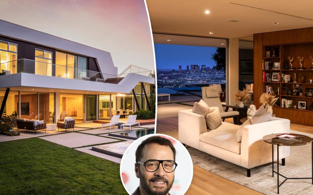 Jeremy Piven fetches $6.8M for his Los Angeles home — whose pool looks to wide city views