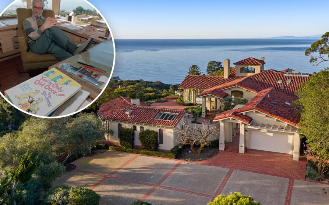 Dr. Seuss’ stunning La Jolla home finds new owners — and book-lovers won’t be disappointed