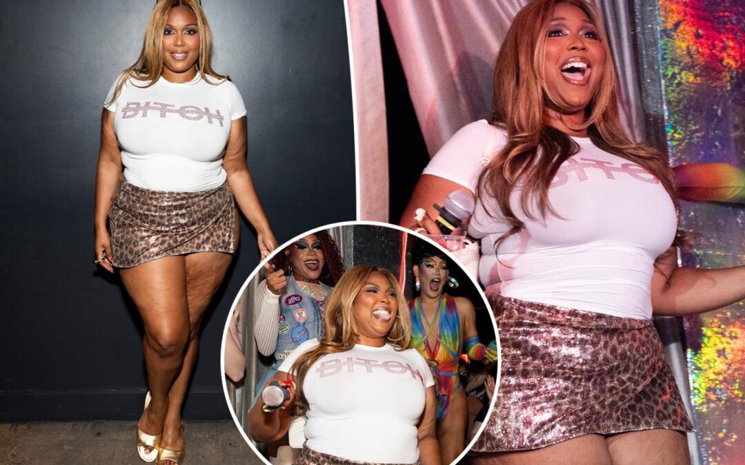Lizzo twerks at NYC gay bars to celebrate album release and pride month