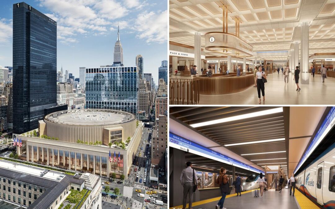 Stunning new before-and-after renderings reveal what’s in store for NYC’s Penn Station