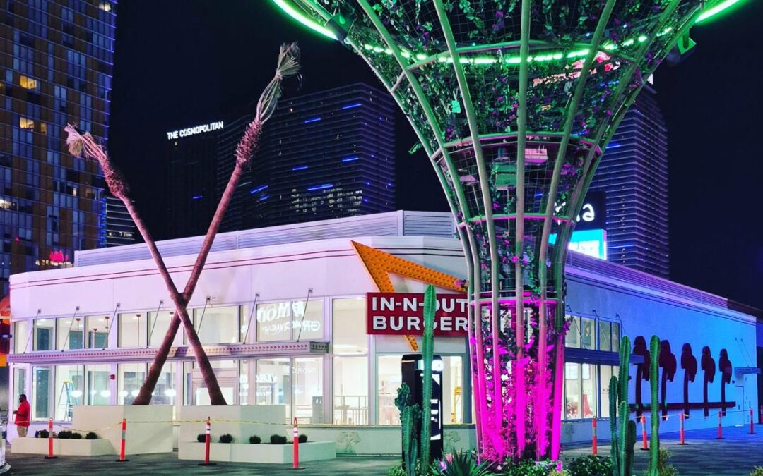 Absolutely colossal Vegas In-N-Out Burger opens on the strip today, will be the chain’s largest location on Earth