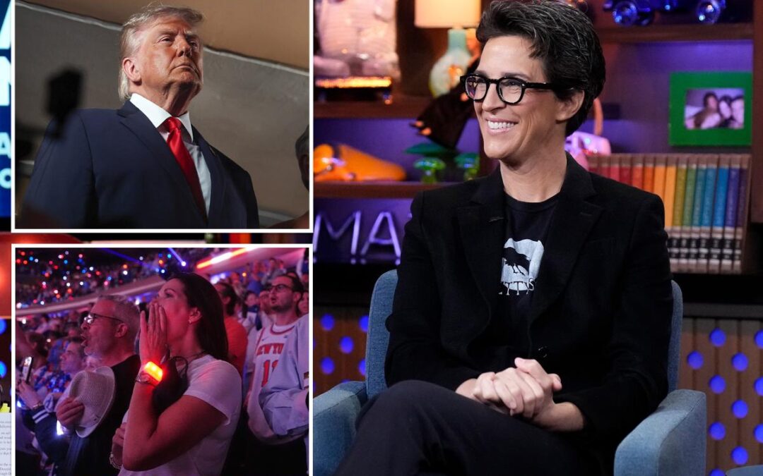 Rachel Maddow crows over NBA Finals fans ‘booing’ Trump: ‘Big, warm New York welcome’