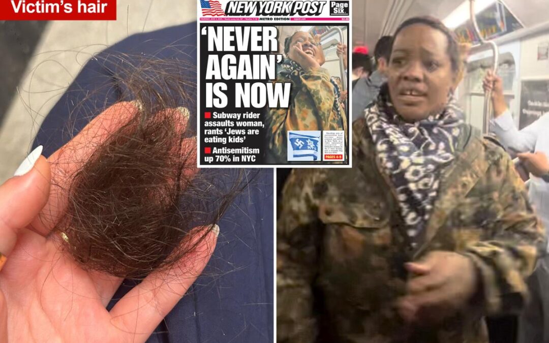 Alleged antisemitic, hair-ripping nut job lands $10K bail at NYC psych-ward arraignment