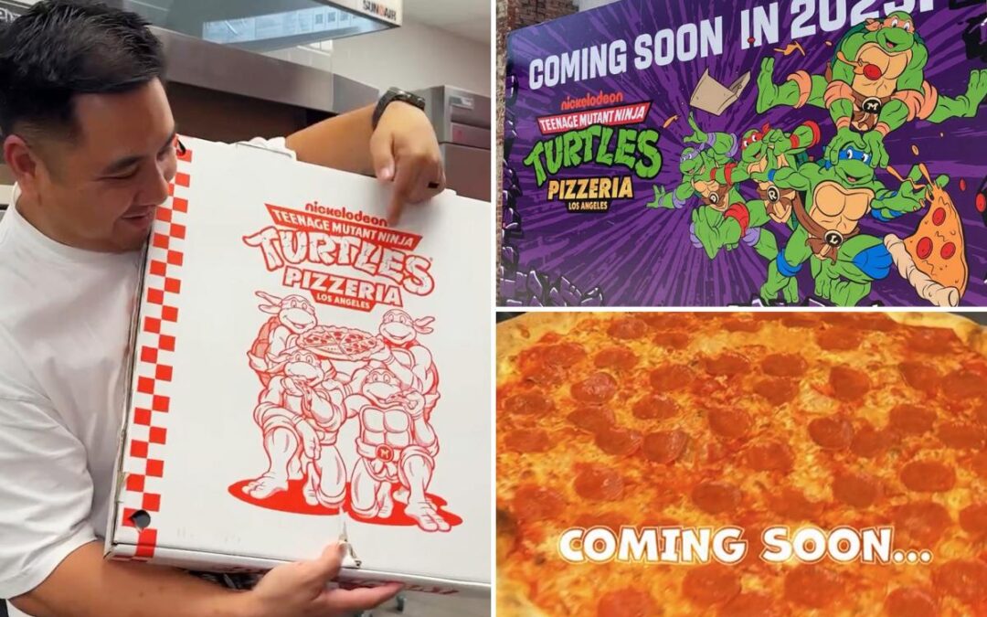 Look inside Santa Monica TMNT Pizzeria paying tribute to mutant crime-fighting turtles