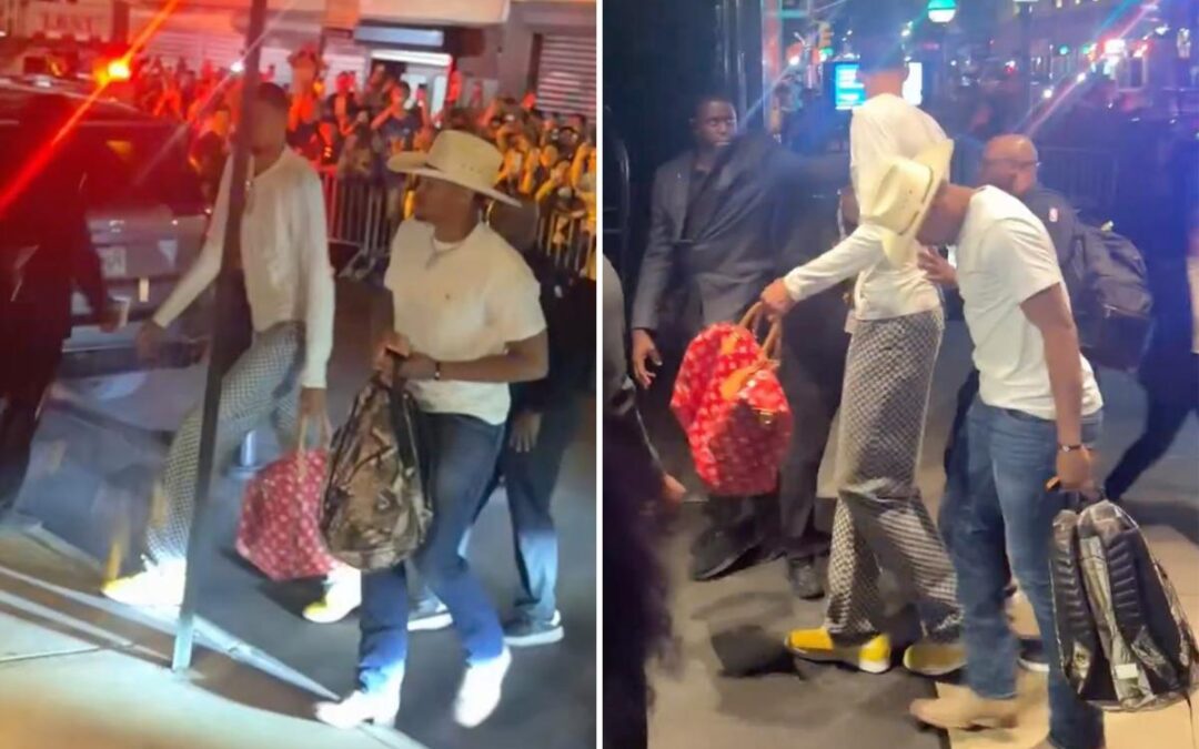Knicks fans throw object at Victor Wembanyama outside Spurs hotel in ugly moment after Game 4 thriller
