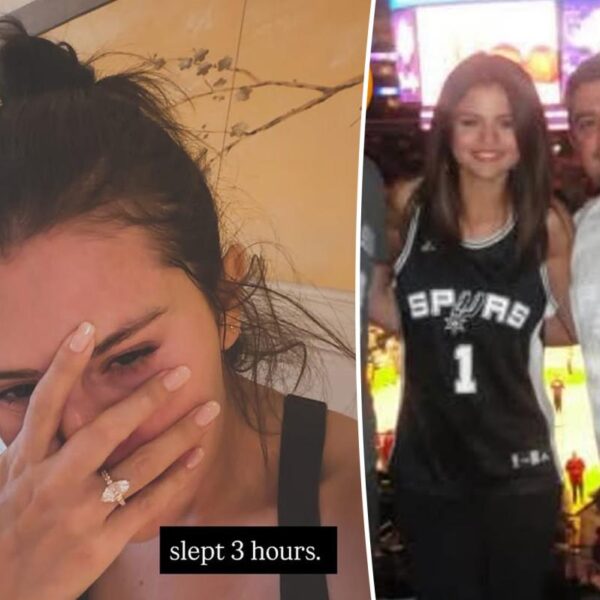 Selena Gomez’s ‘heart breaks’ for the Spurs as BFF Taylor Swift celebrates Knicks win courtside