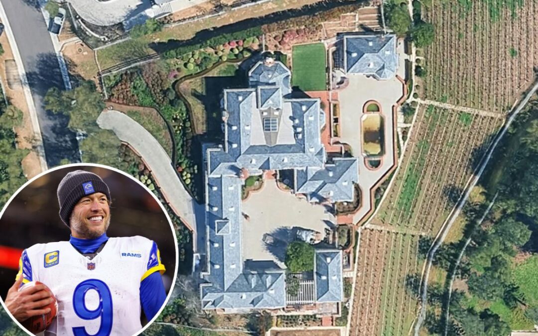 Matthew Stafford unloads three Los Angeles homes for staggering $21 million
