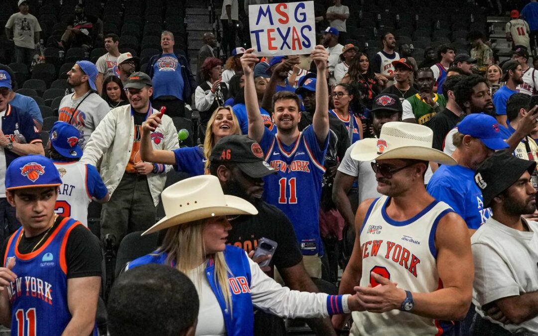 Nearly 50% of tickets for Knicks Game 5 in San Antonio purchased by NY, NJ fans