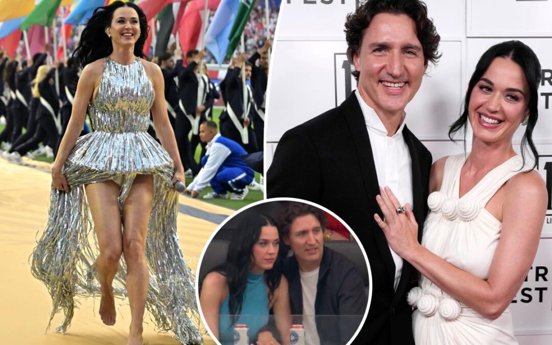 Katy Perry, Justin Trudeau pack on the PDA at World Cup match after her opening ceremony performance