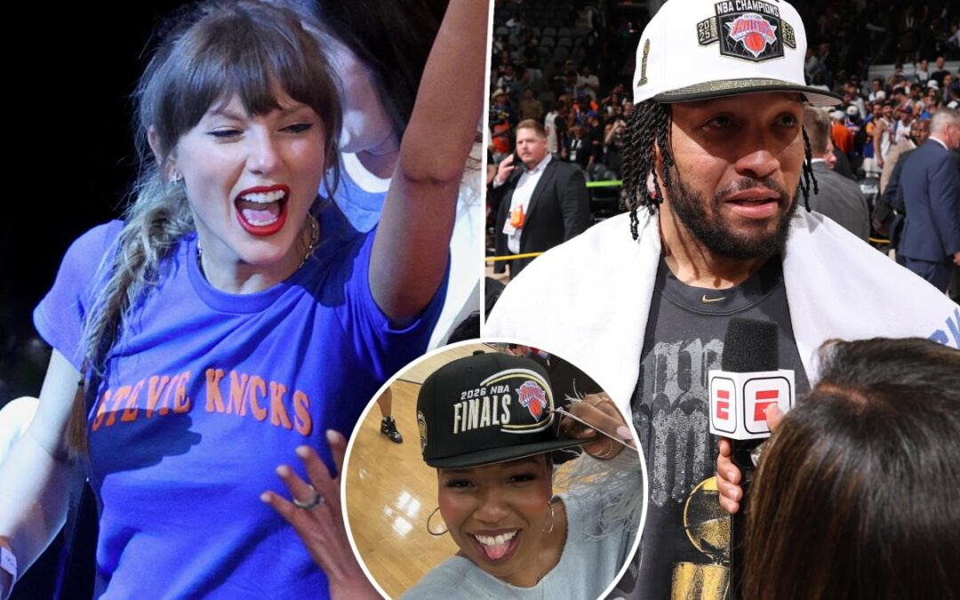 Jalen Brunson defends Knicks analyst after she slammed Taylor Swift in hot mic moment