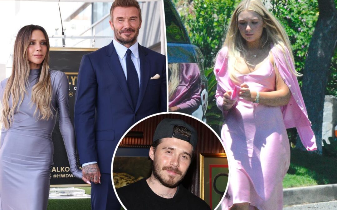 Beckham family hits back at claims Harper’s visit to Brooklyn’s house was staged: report