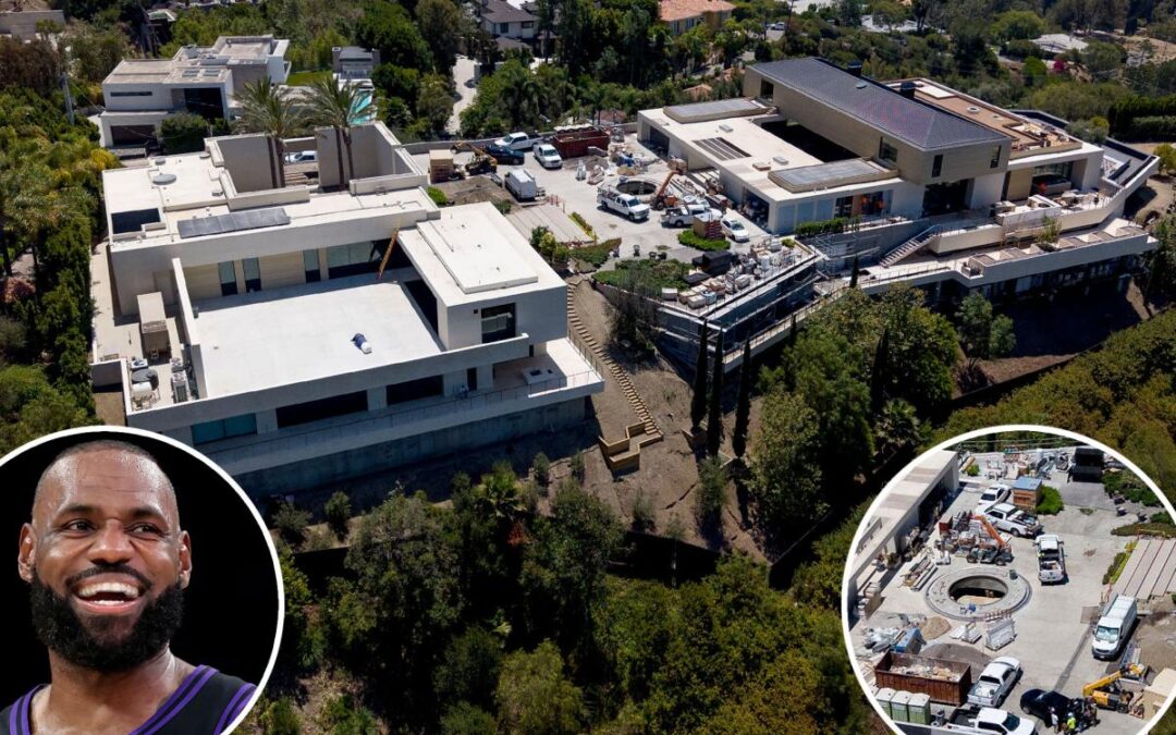 LeBron James’ new mega mansion revealed in new photos — including mysterious new feature